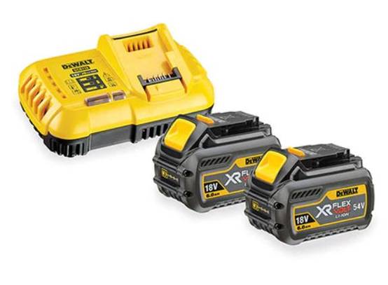 Perforateur burineur SDS-Plus 2.8J 54V XR 6.0Ah Flexvolt DEWALT - DCH323T2 - Image 2