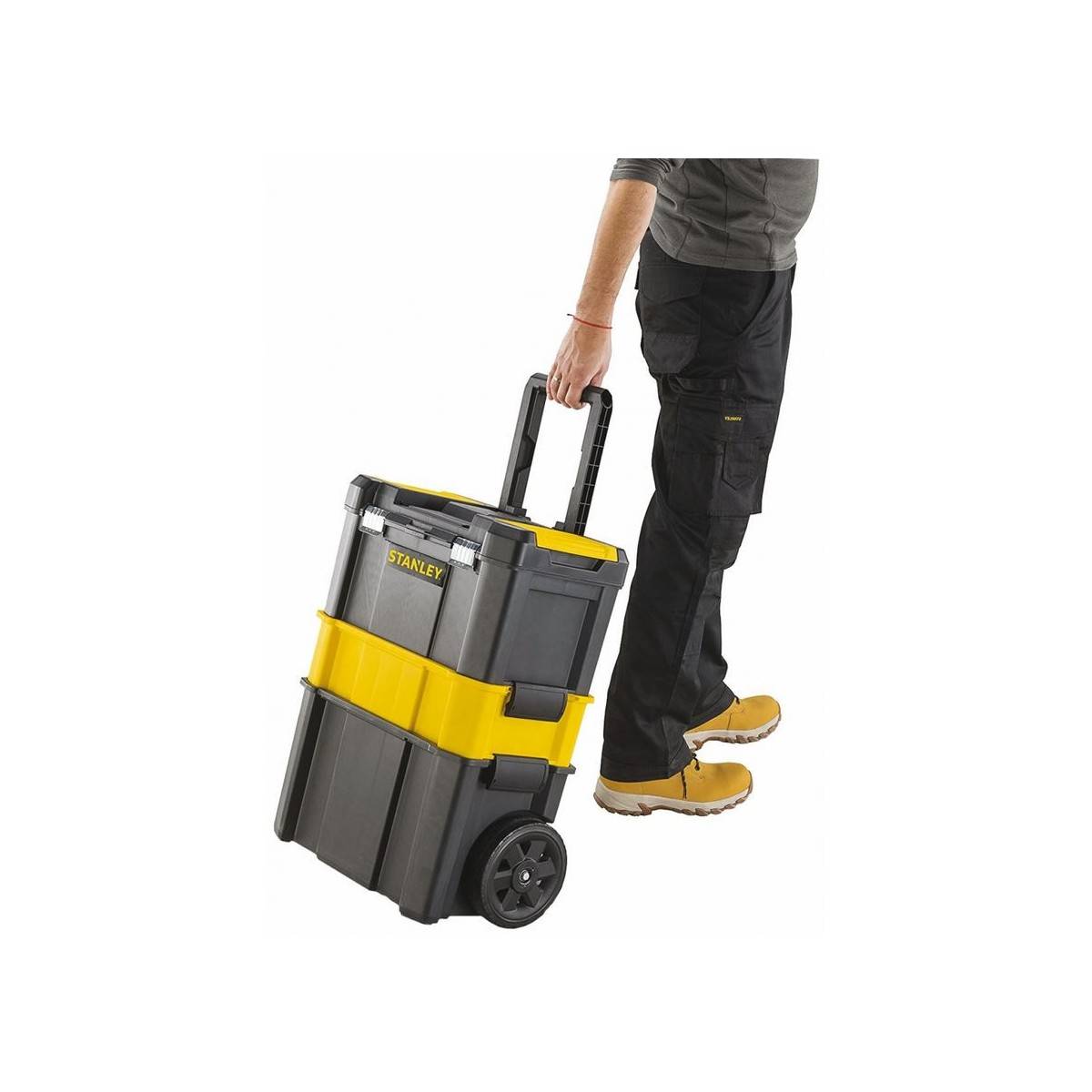 stanley - Servante Porte Outils 3 En 1 Chariot Stanley Stst1-80151 Capacité de charge 20 kg - Image 2