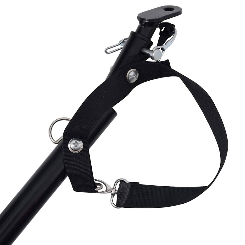 Vidaxl - Remorque de vélo pour animaux de compagnie rouge et noir vidaXL 92594 - Imagen 7