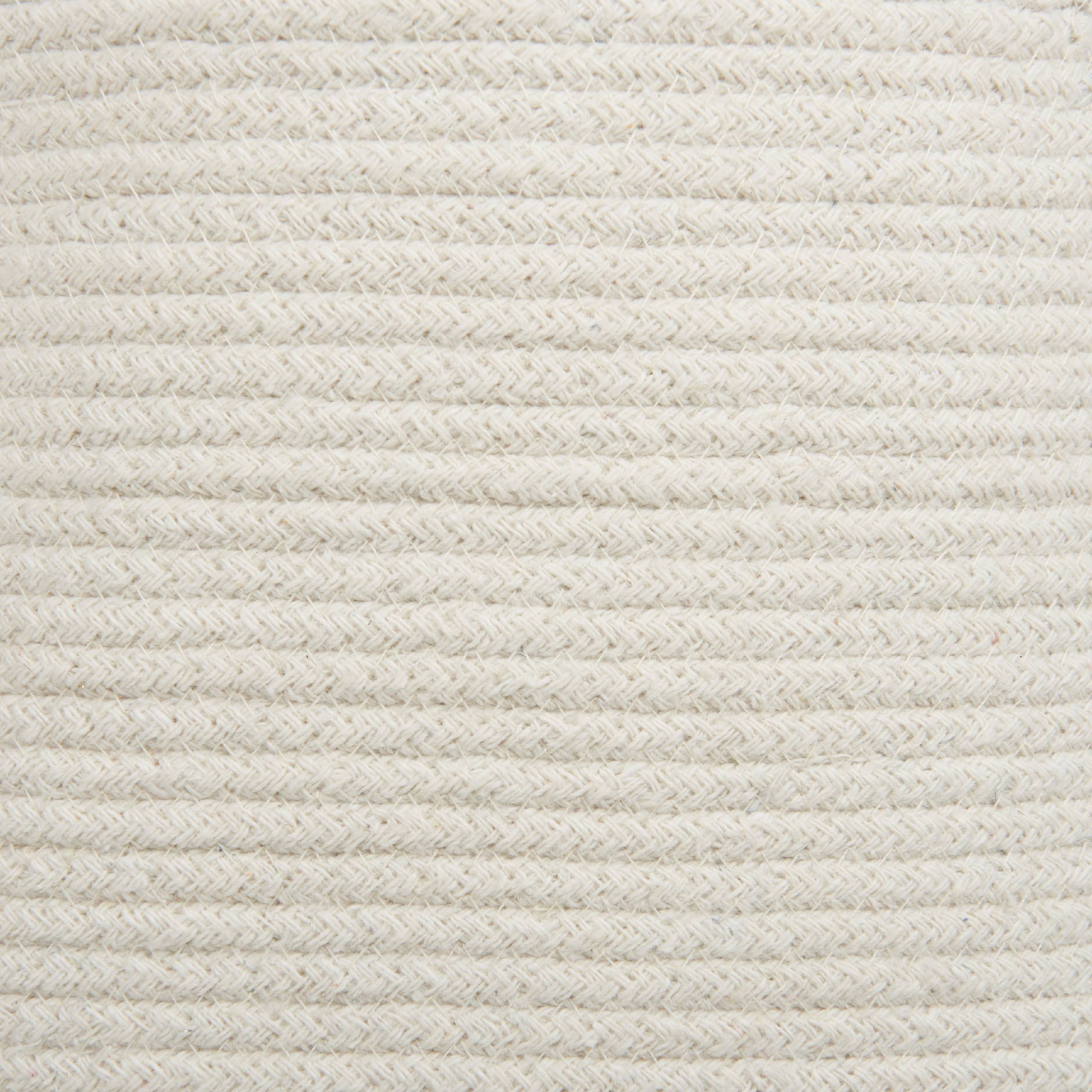 Beliani - Corbeille Coton Blanc cassé SILOPI - Beliani - Imagen 6