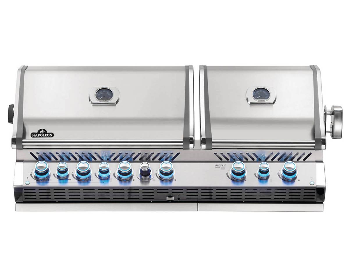 Napoleon - Barbecue à gaz encastrable Prestige Pro 825 avec rôtissoire - Napoleon - Imagen 1