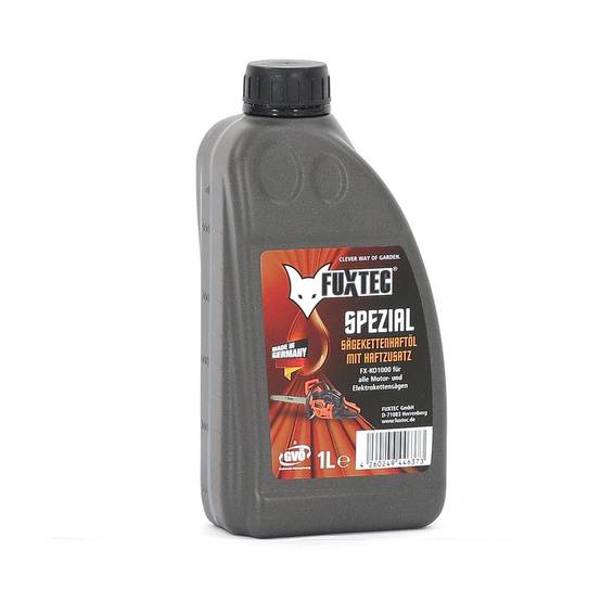 Huile de chaîne tronçonneuse - 1 L - FUXTEC - avec additif adhésif - Image 1