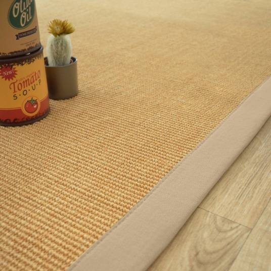 Decoweb - Tapis sisal Yucatan naturel - Ganse beige - 120 x 170 cm - Decoweb - Image 3