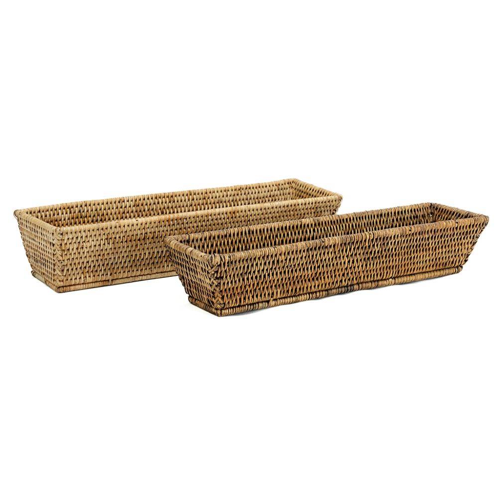 Aubry Gaspard - Corbeille banneton rotin antique - Imagen 4