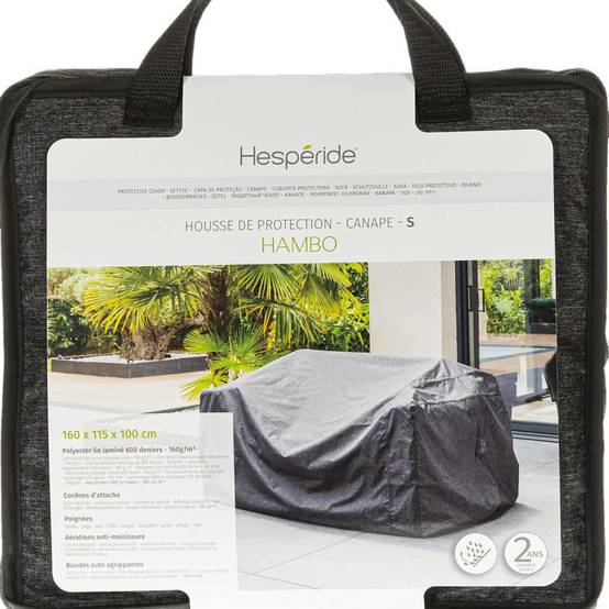 Hesperide - Housse de protection "Hambo" pour canapé S 160x115x100cm en polyester Hespéride - Image 4