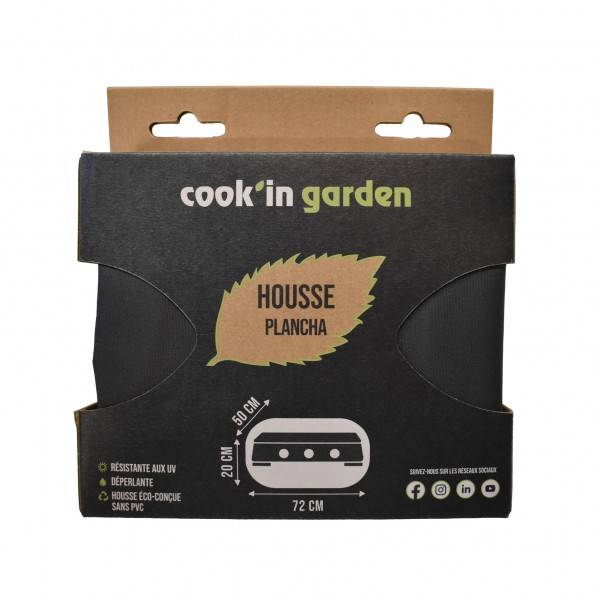 Cook in Garden - HOUSSE BARBECUE PLANCHA L72x P50x H20 CM - Imagen 3