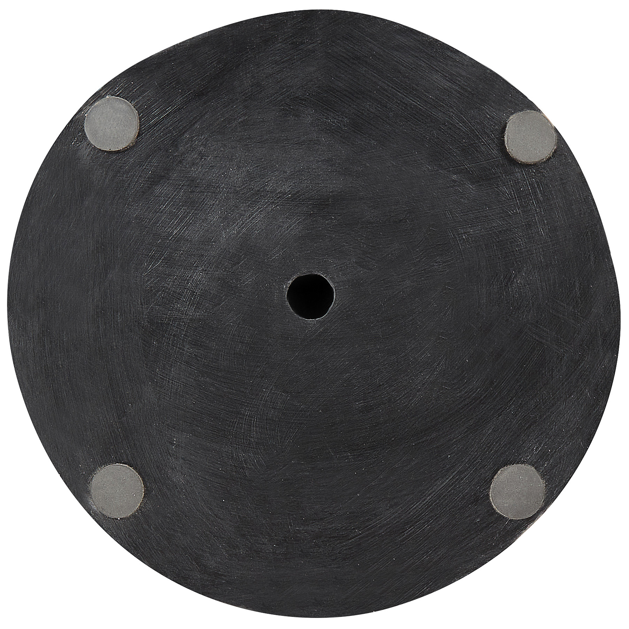 Pot de Fleurs Gris en Terre Cuite 40 cm Extérieur Jardin Intérieur Accessoires de Salon - Image 5