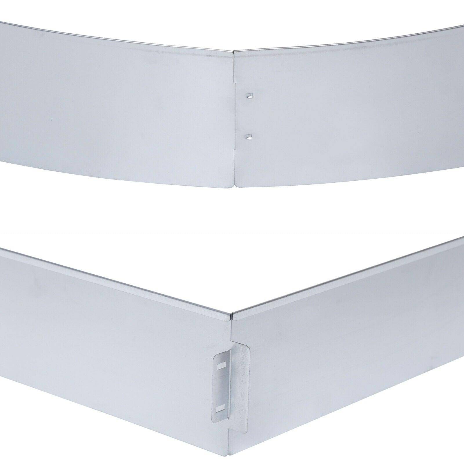 Helloshop26 - Bordure de jardin acier galvanisé 5m barrière plates-bandes système de r - Imagen 3