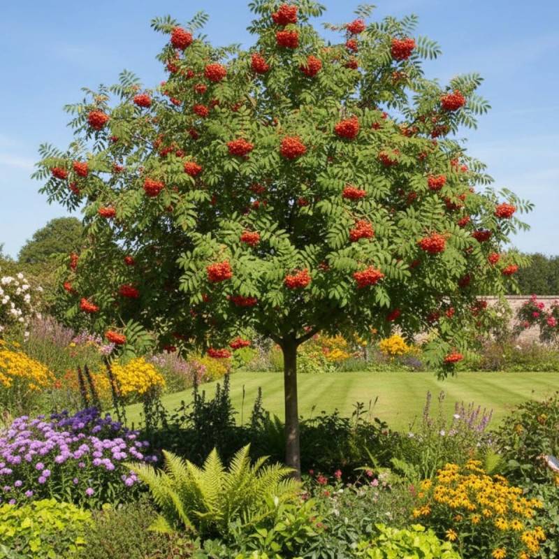 Sorbier des oiseleurs, Sorbus - Pot de 35L - Tige 8/10 - 175/200 cm - Imagen 5