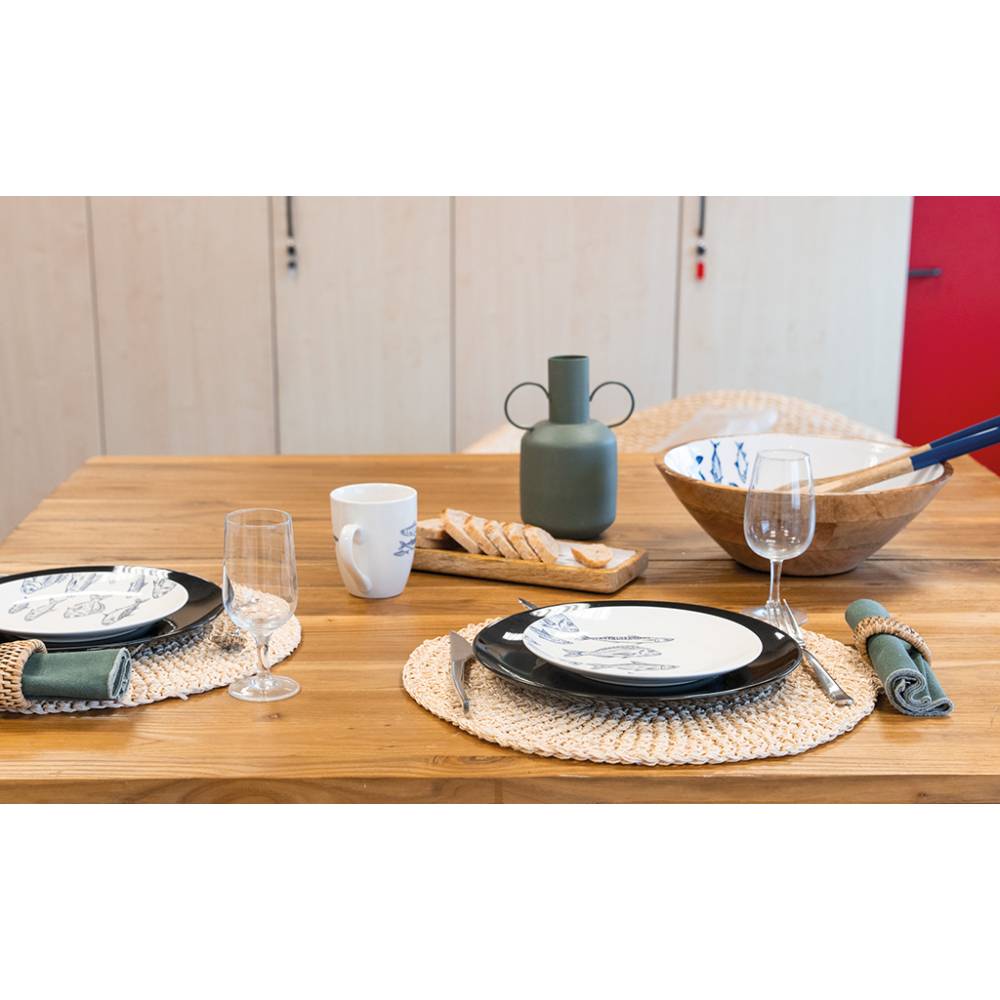 Aubry Gaspard - Set de table en papier cordé (Lot de 6) - Imagen 3