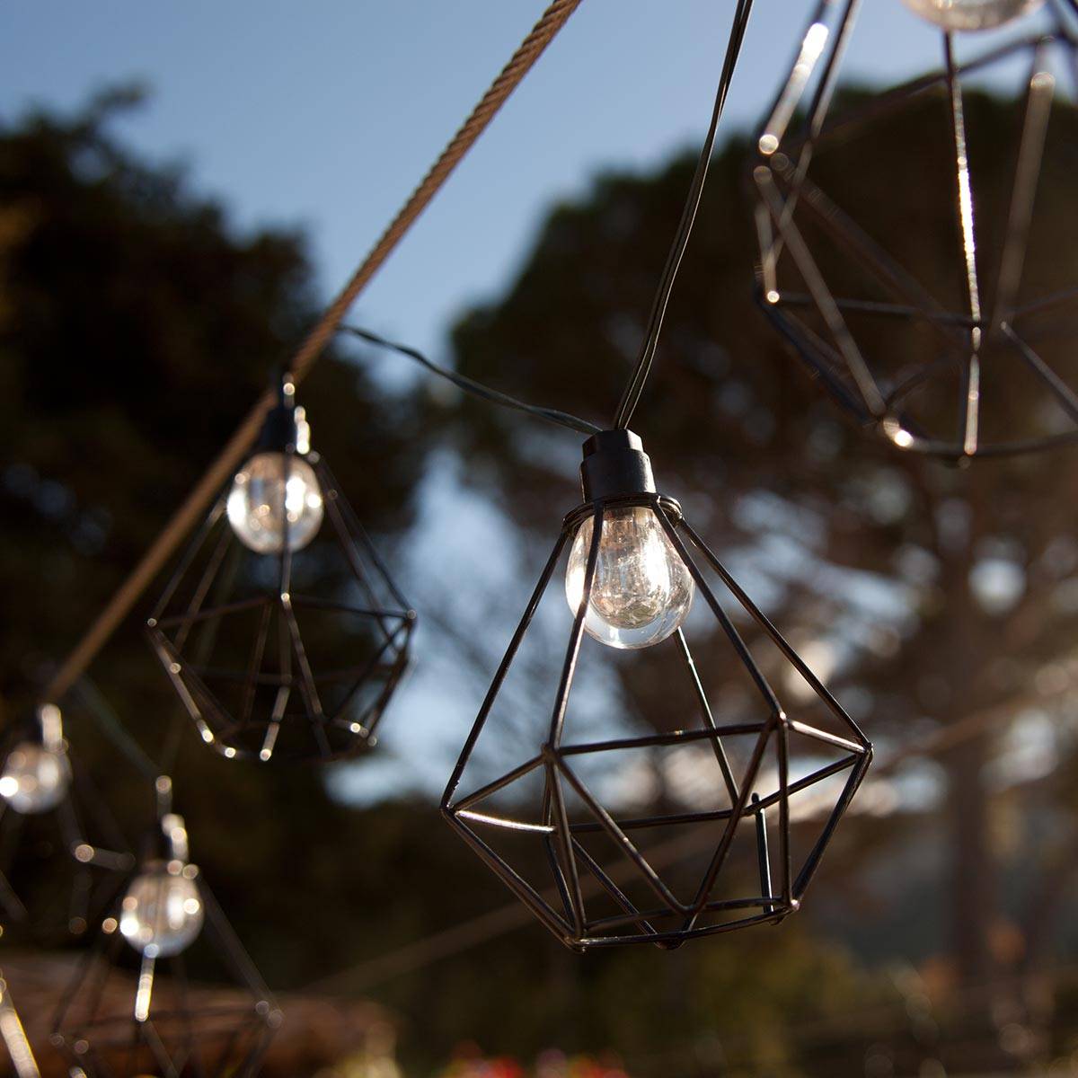 Lumisky - Guirlande solaire diamant MILY 10 ampoules 3.90M - Imagen 4