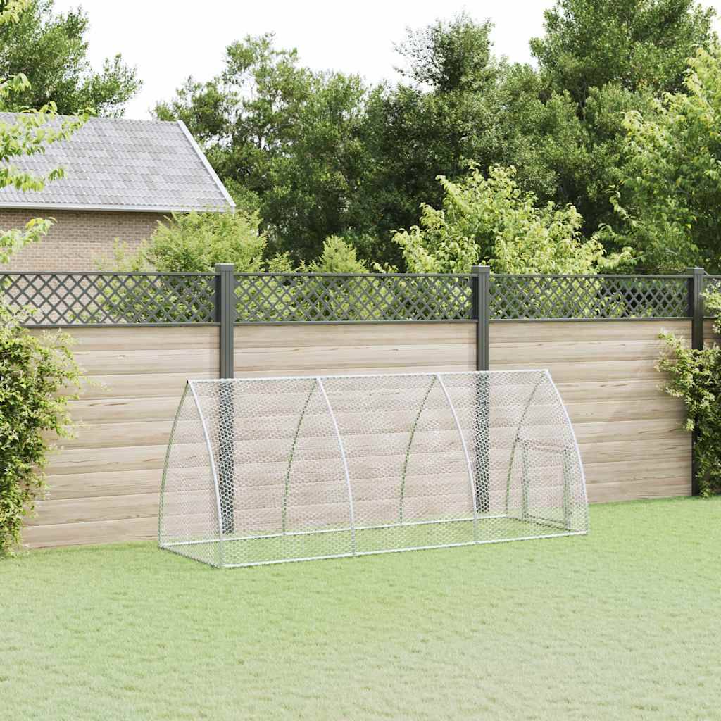 ComfortXL - Grand parc grillagé pour poules en acier galvanisé 300x105x120 cm – ComfortXL Outdoor Living - Image 3