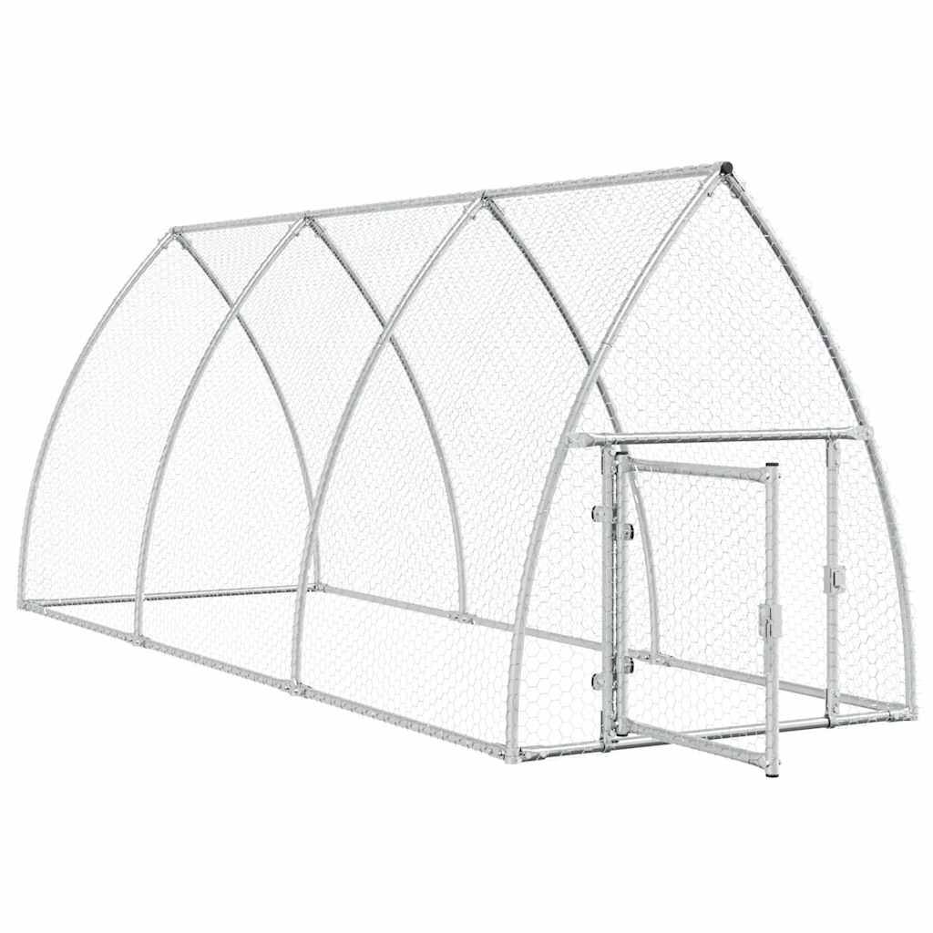 ComfortXL - Grand parc grillagé pour poules en acier galvanisé 300x105x120 cm – ComfortXL Outdoor Living - Image 4
