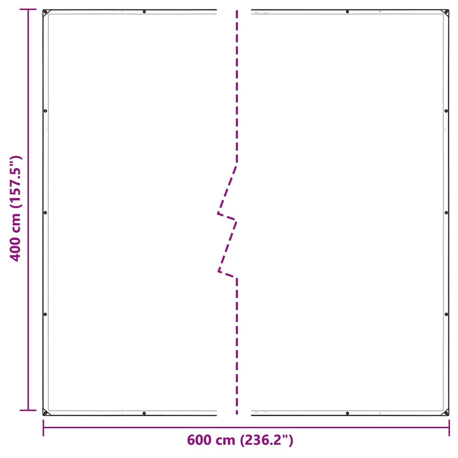 Vidaxl - Couverture pour plantes 4 x 6 m PVC Transparent vidaXL 3429353 - Image 3