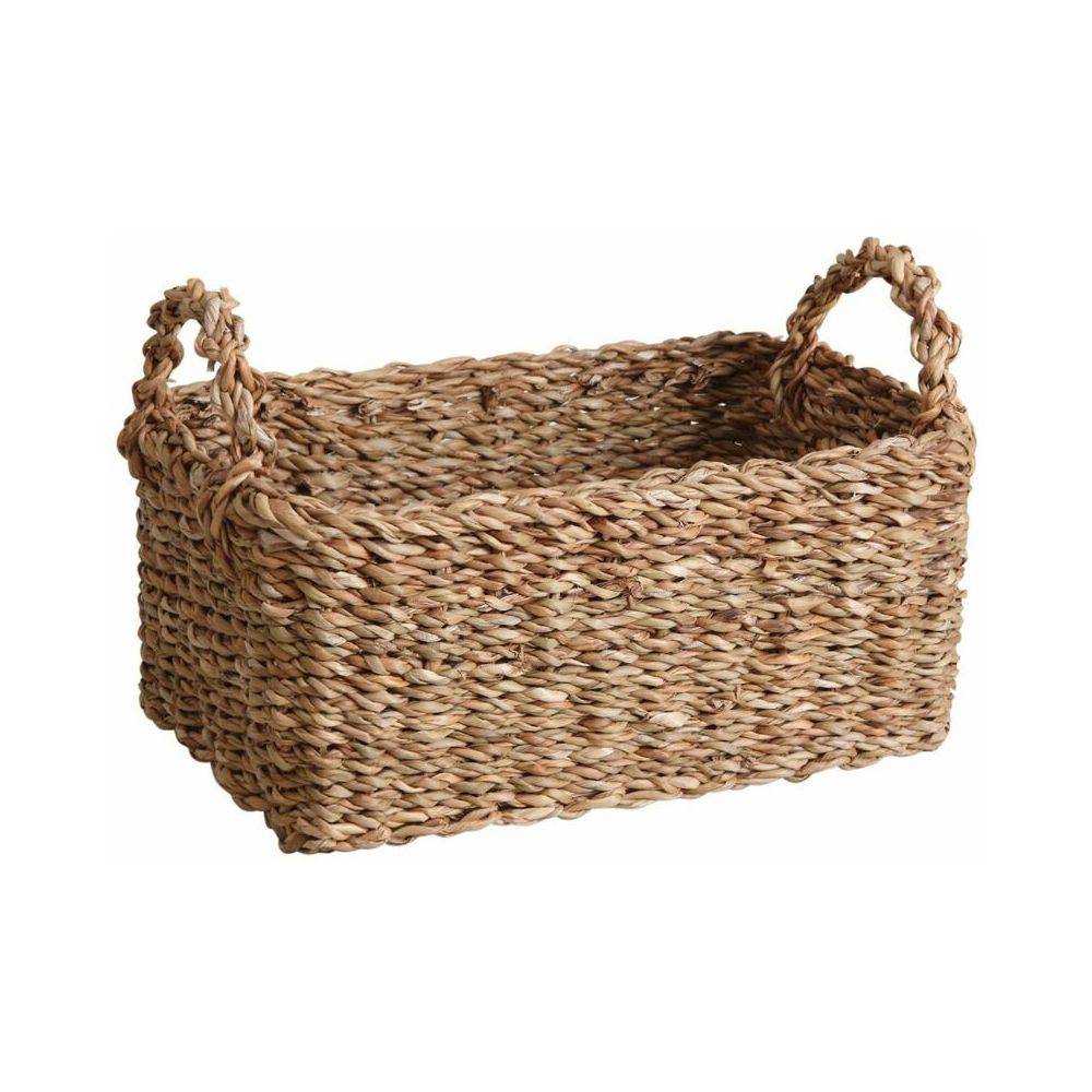 Aubry Gaspard - Corbeilles de rangement en jonc de mer tressé (Lot de 3) - Imagen 2