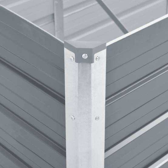 Prolenta Premium - Jardinière acier gris 600 x 80 x 45 cm - Prolenta premium p376.7 - Image 6