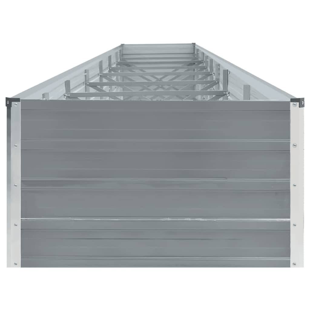 Prolenta Premium - Jardinière acier gris 600 x 80 x 45 cm - Prolenta premium p376.7 - Image 4