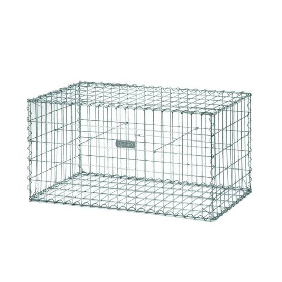 Jardinex - Gabion renforcé fil 4,5 mm à spirales - Gris galvanisé 100 x 30 x 50 cm - Jardinex - Imagen 1