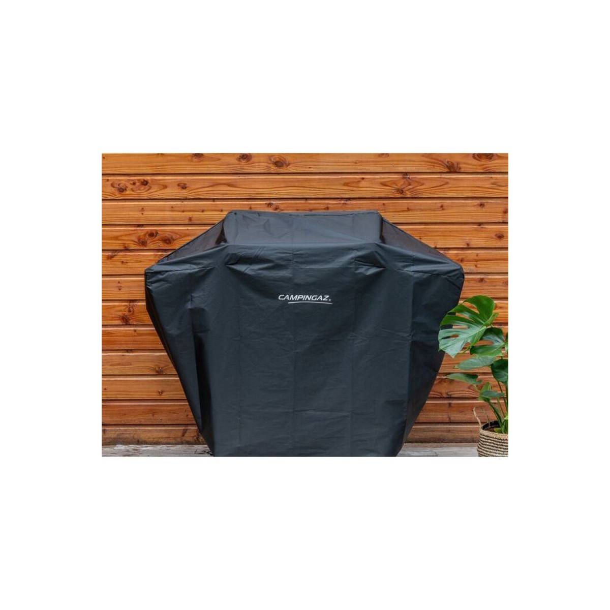 Campingaz - Housse Barbecue "M" 118 x 140 x 62 cm Polyester noir Haute résistance CAMPINGAZ - Imagen 3