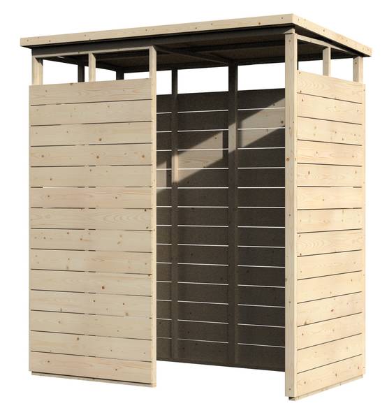 Decor et Jardin - RANGEMENT IN OUT 1.78x0.98 M EN PAROIS PRÉ-ASSEMBLÉES DE 15 MM - Image 2