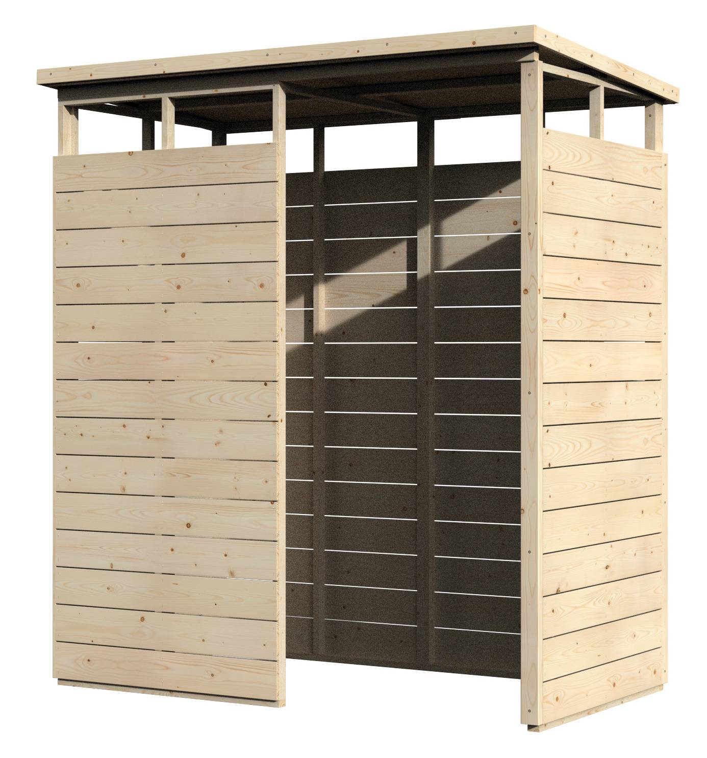 Decor et Jardin - RANGEMENT IN OUT 1.78x0.98 M EN PAROIS PRÉ-ASSEMBLÉES DE 15 MM - Image 2