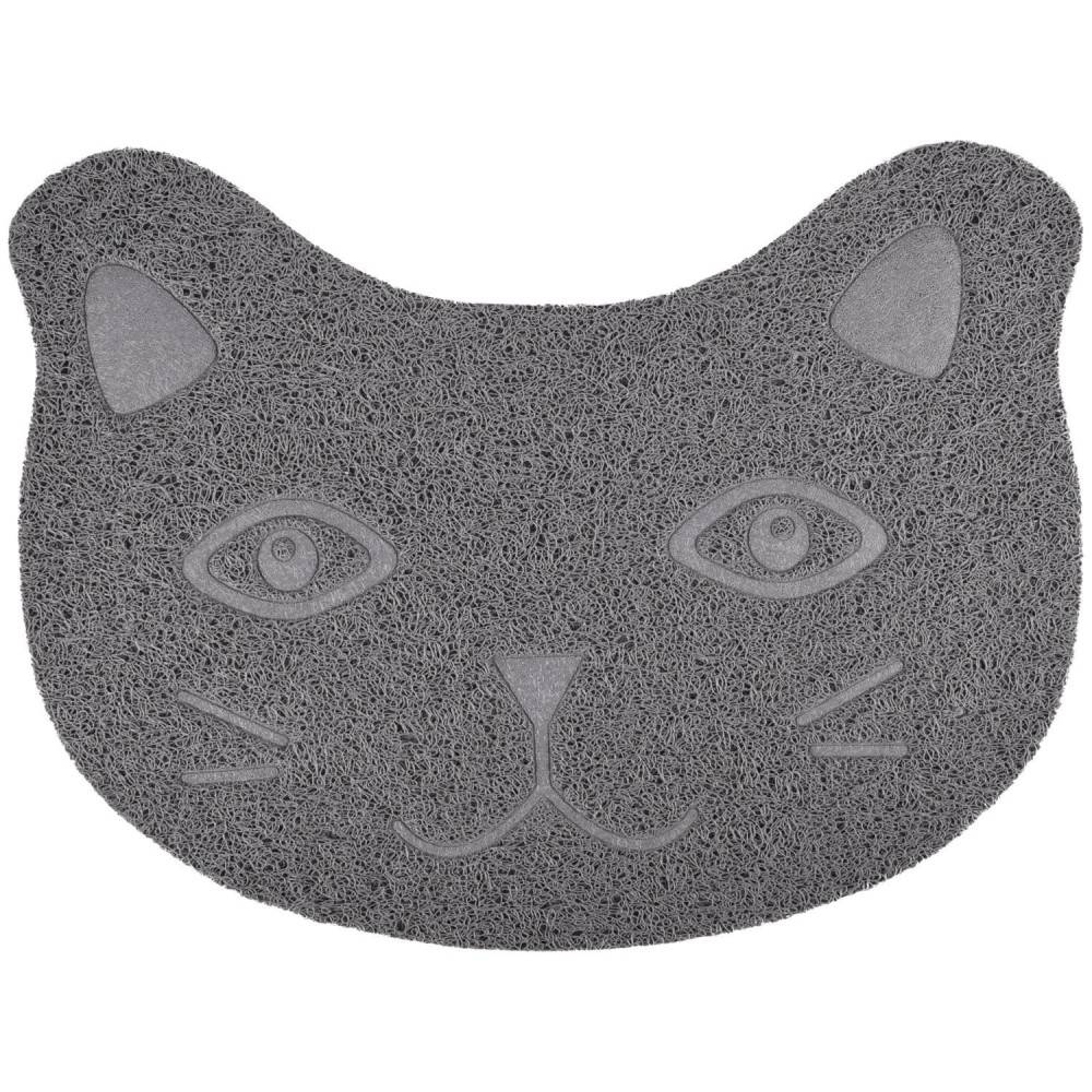 Tapis Zelda gris 30 x 40 cm pour bac à litière pour chat - Imagen 1