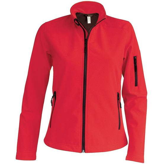 Veste de travail softshell femme Kariban Rouge M