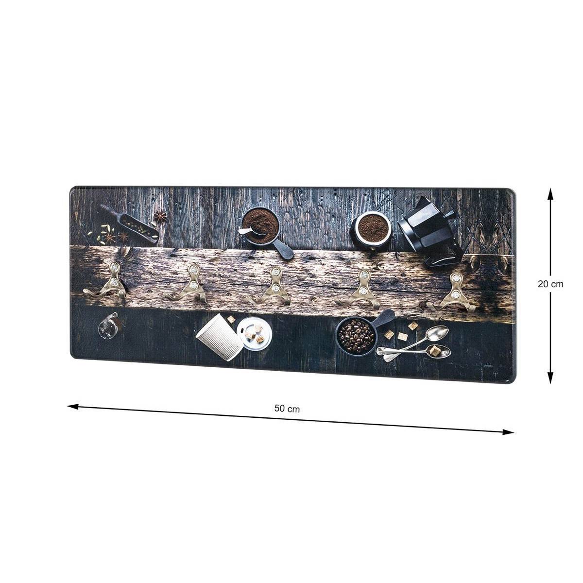Patère Murale Design "Café" 50cm Noir - Image 3