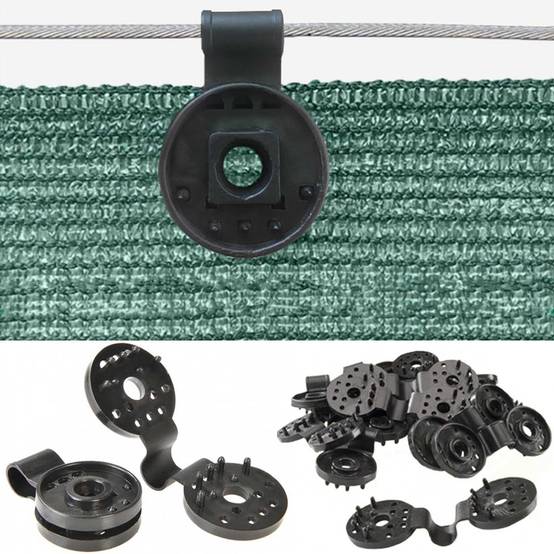 Lot de 20 clips de fixation pour brise vue - Image 3