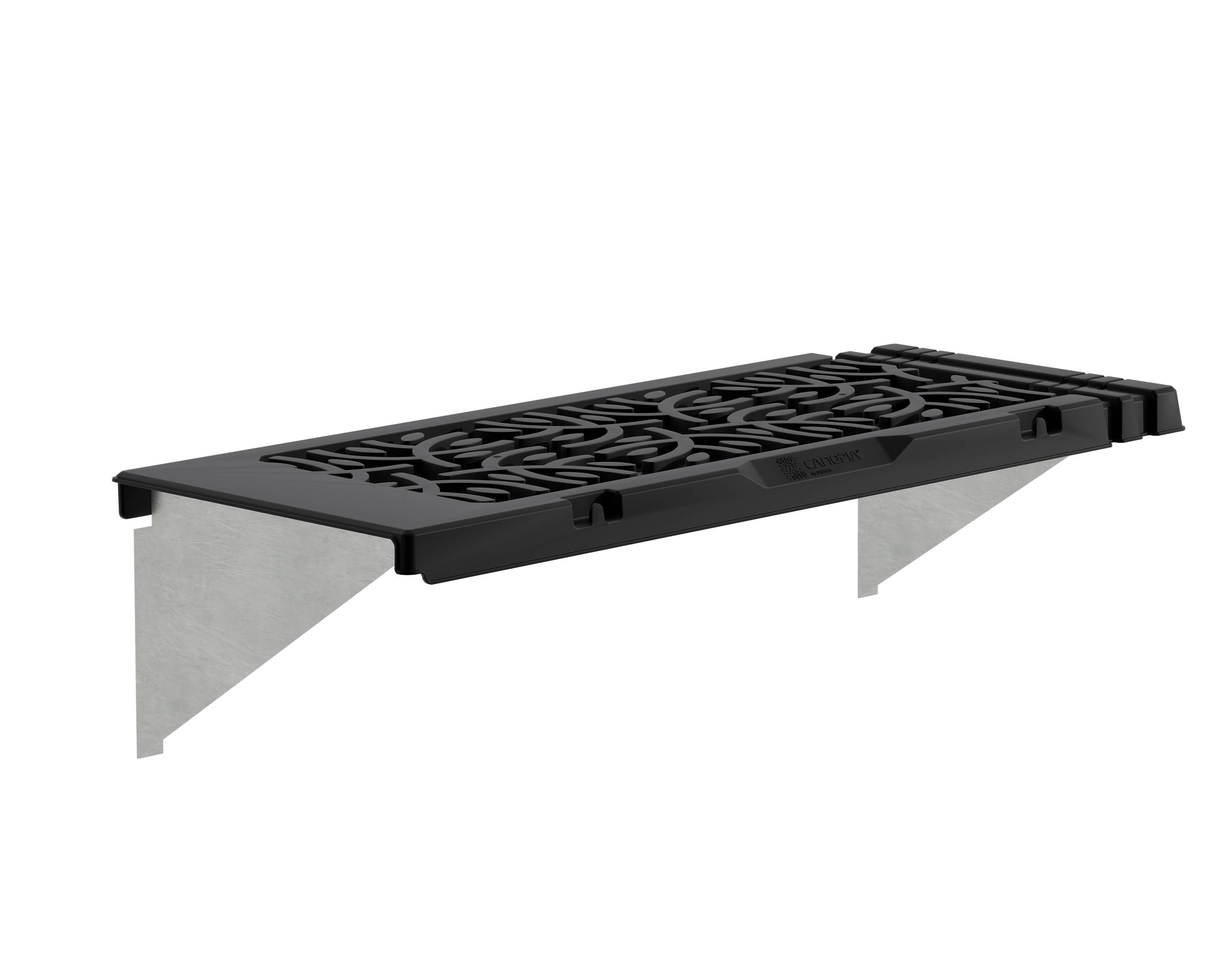 Canopia - Canopia Kit d'étagère pour serre de jardin-2 unités Gris - Imagen 1