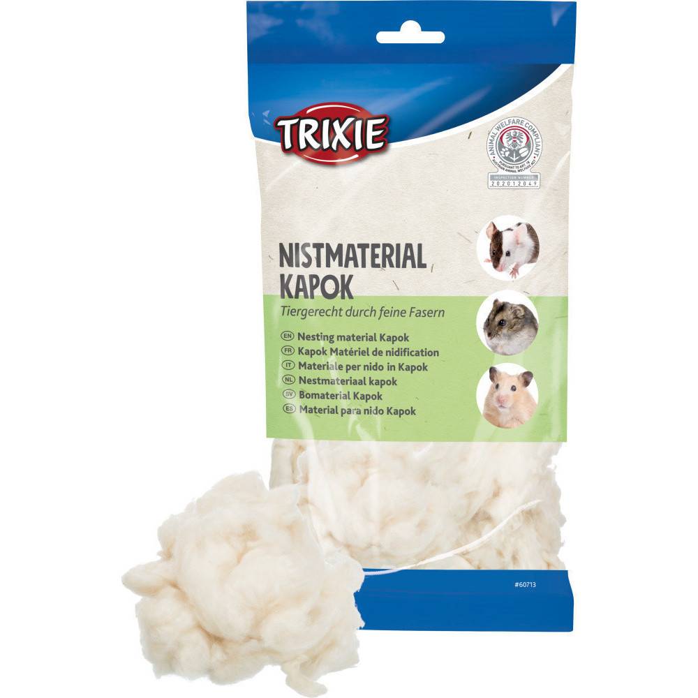 Trixie - Matériau de nidification kapok  40g pour rongeur et oiseau - Imagen 2