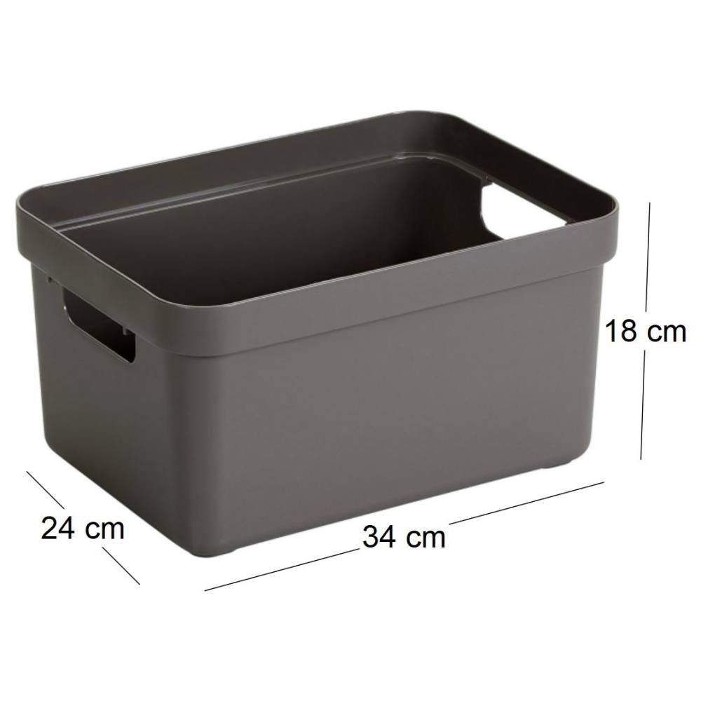 Sunware - Boite de rangement Sigma Home Box 13 L  (Lot de 3) Sunware - Imagen 4