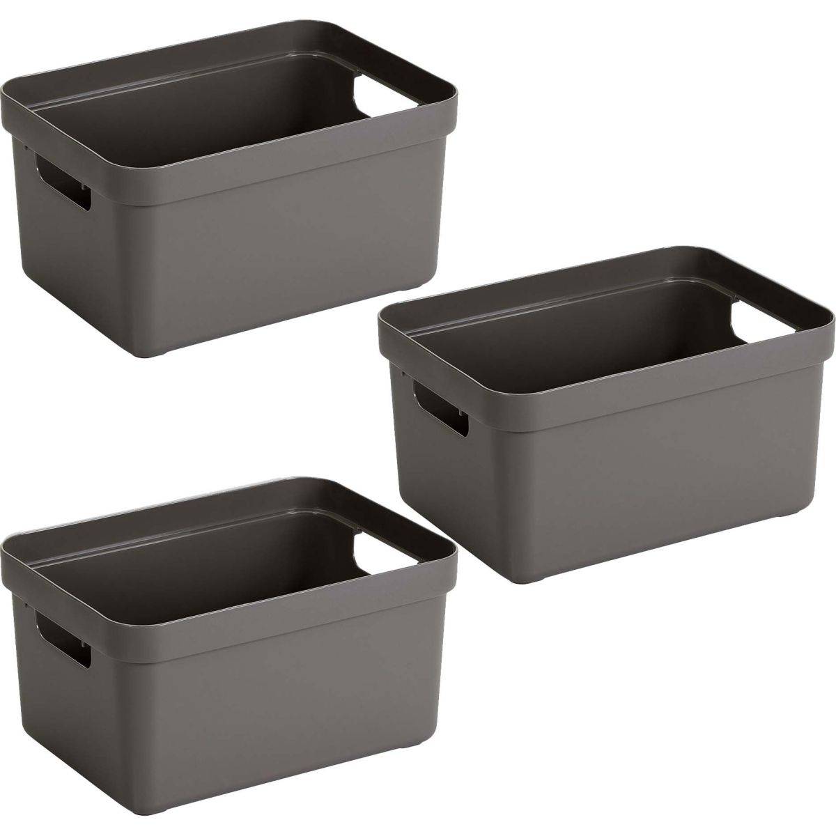 Sunware - Boite de rangement Sigma Home Box 13 L  (Lot de 3) Sunware - Imagen 1