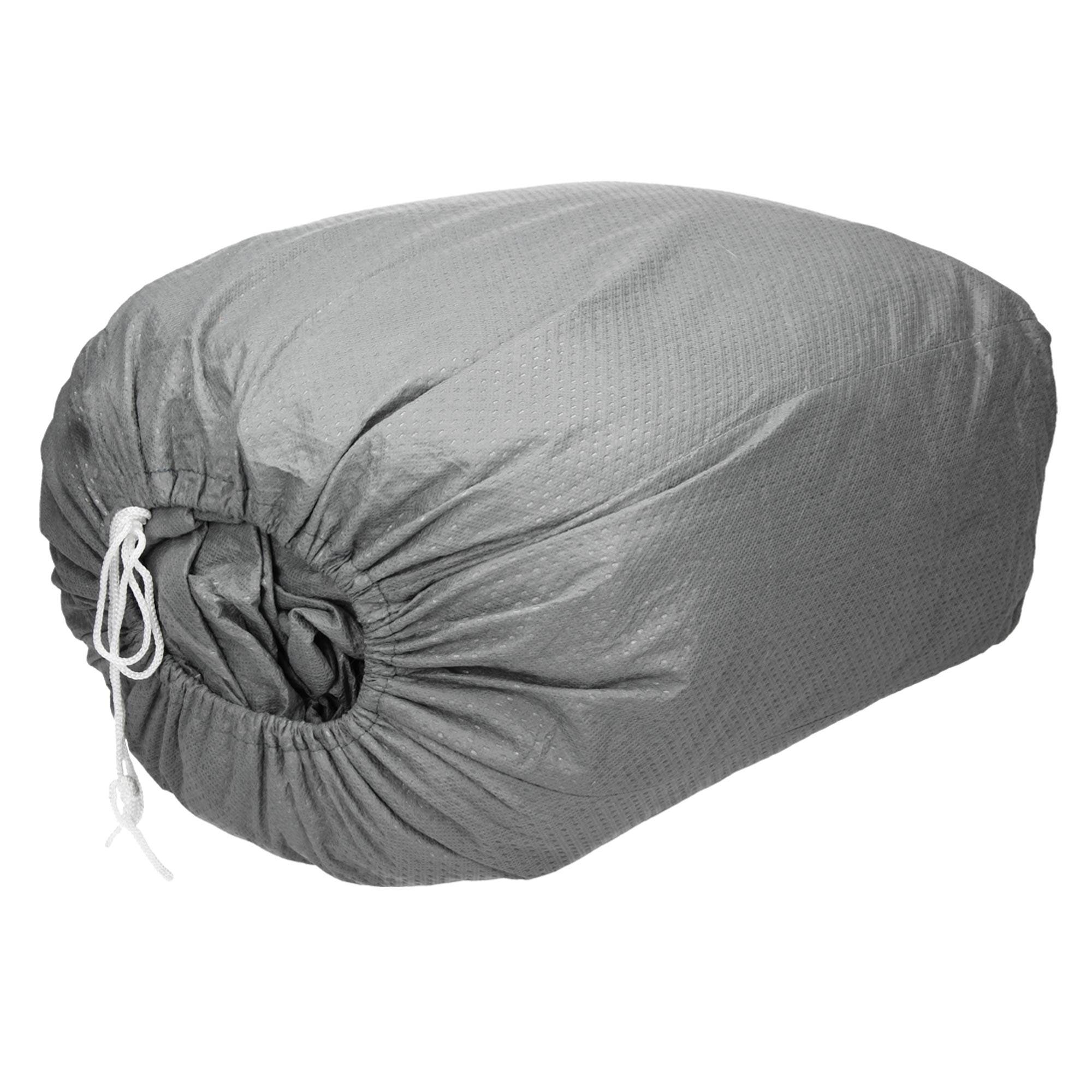 Ecd-Germany - Bâche Protection Voiture Combi Taille M 405x155x125 cm, Gris, Tissu non-tissé à 3 Couches 110g/m² - Image 4