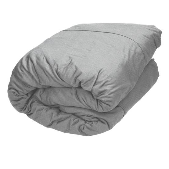 Ecd-Germany - Bâche Protection Voiture Combi Taille M 405x155x125 cm, Gris, Tissu non-tissé à 3 Couches 110g/m² - Image 3