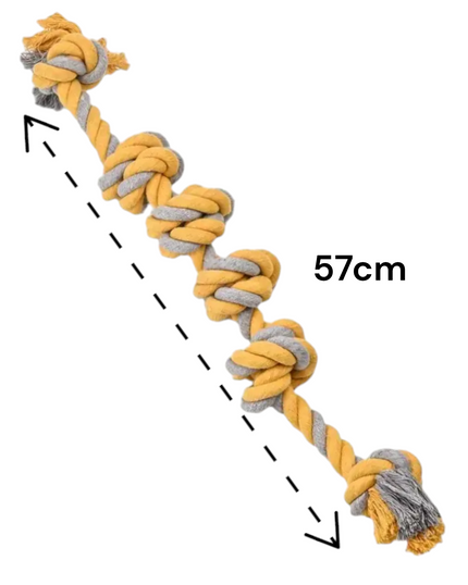 France Croquettes - Corde de coton pour chiens de grande taille France Croquettes - Imagen 4