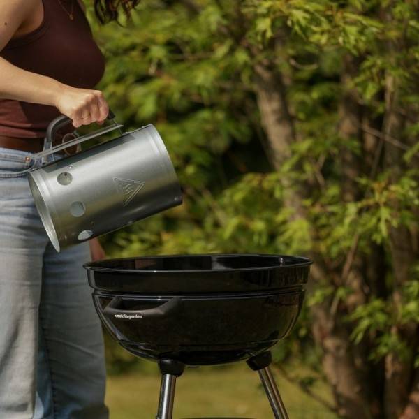 Cook in Garden - Barbecue à charbon avec couvercle Ø 44,5 cm pour 6 personnes SMOK 50 Cook’in Garden - Image 8