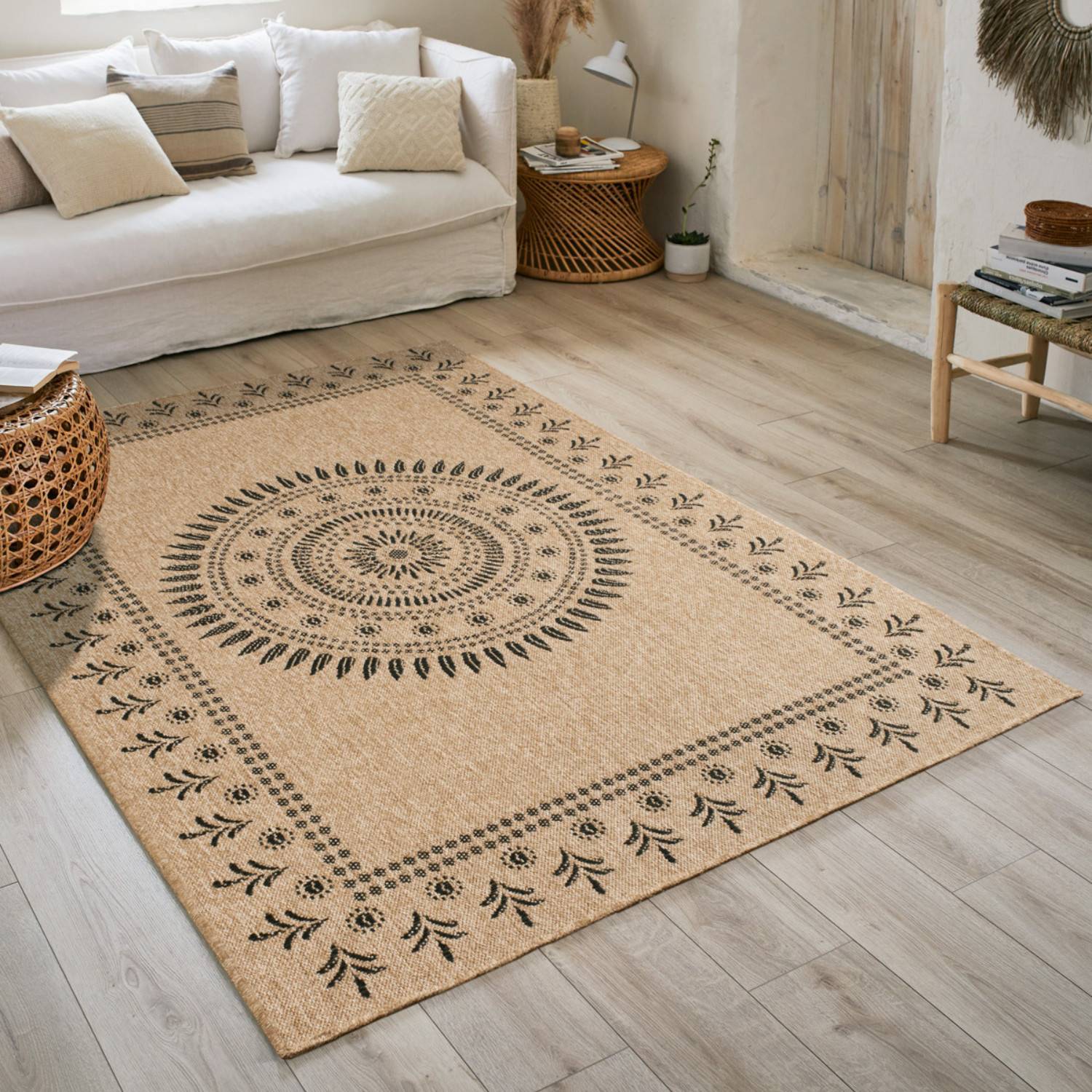 Autre - Tapis intérieur et extérieur naturel 160x230cm - Imagen 2