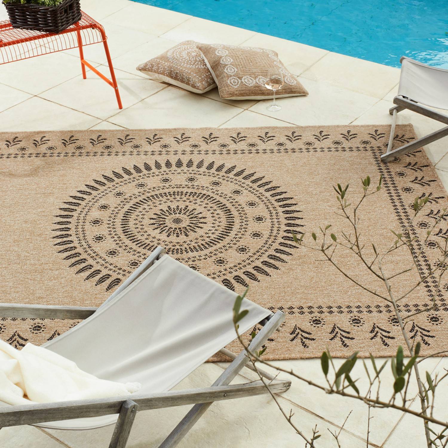 Autre - Tapis intérieur et extérieur naturel 160x230cm - Imagen 6