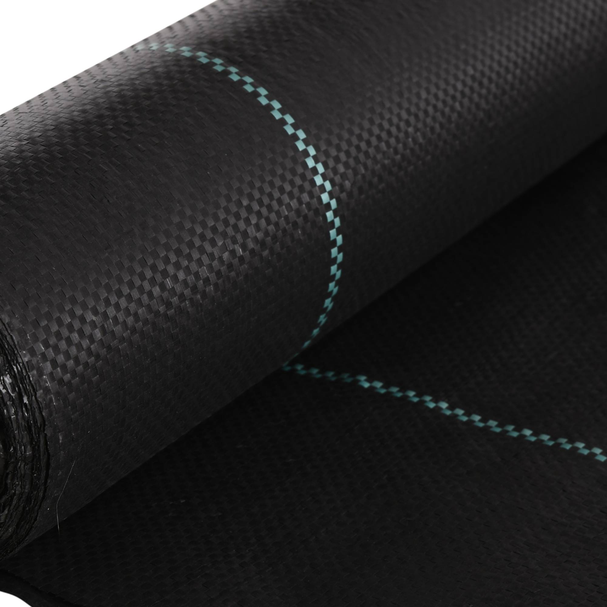 ComfortXL - Toile de paillage anti-mauvaises herbes en polypropylène noir 2 x 25 m 60 g/m² pour jardin et potager drainante - Image 8