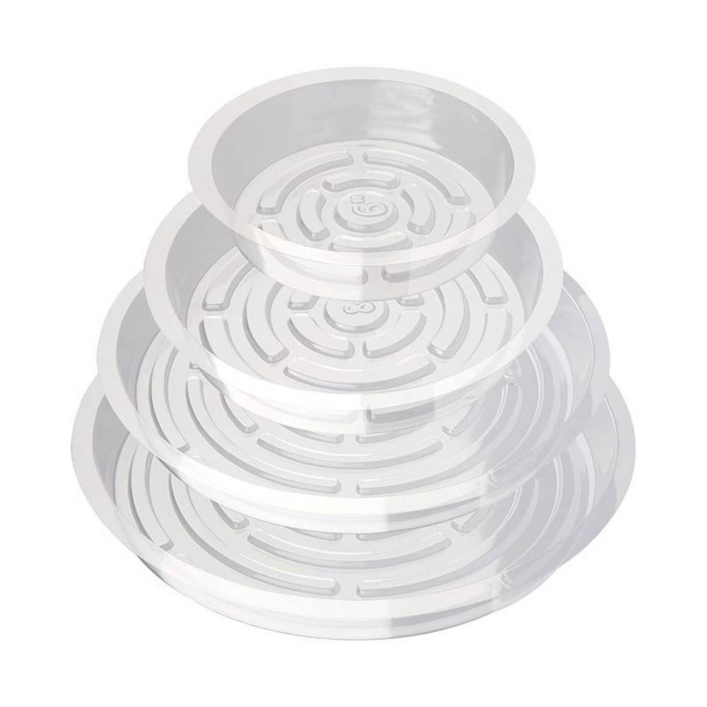 Lytech - Plateaux de Soutènement Transparents 20 cm - Lot de 10 - Antidérapants et Étanches pour Pots de Plantes - Lytech - Image 1