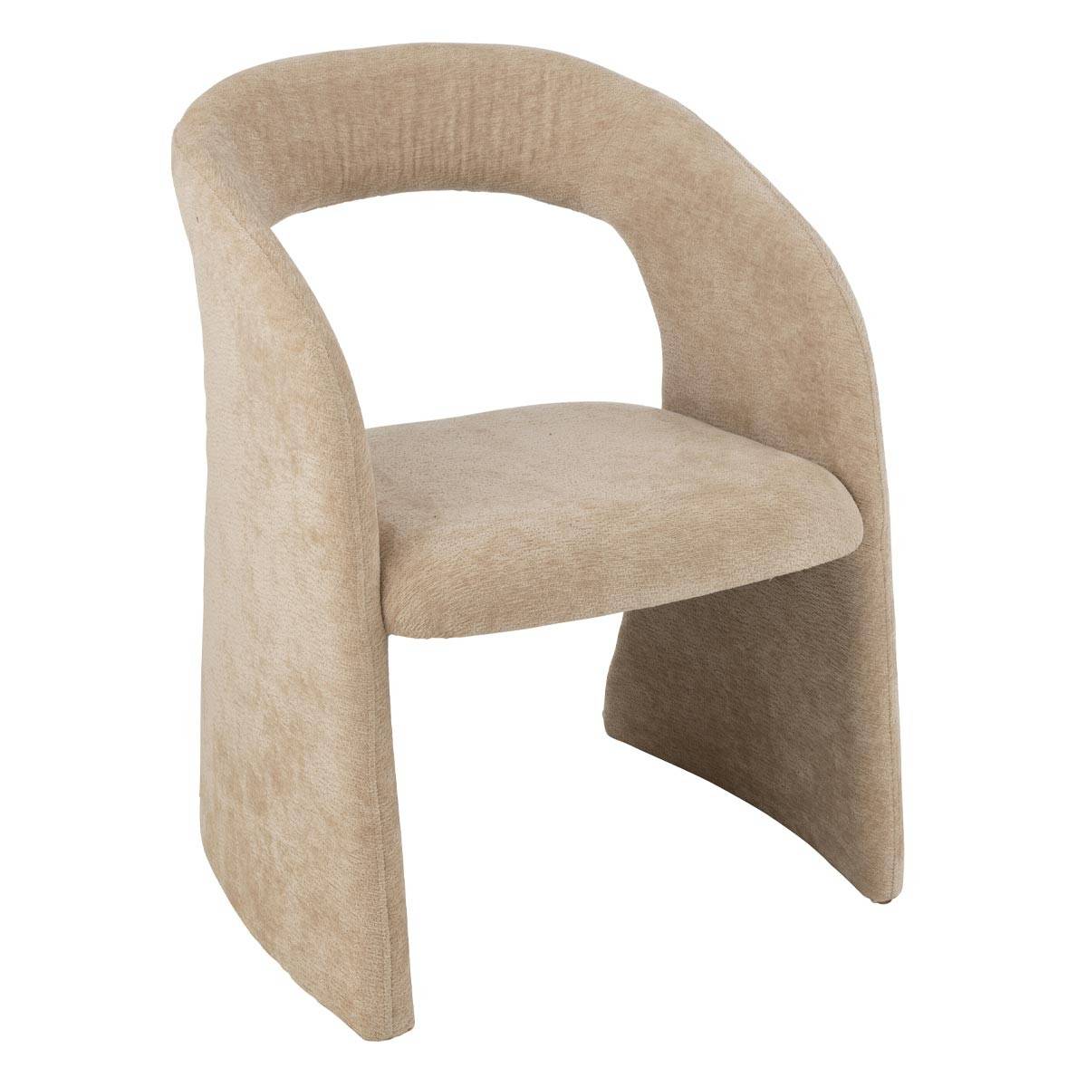 J-Line - Fauteuil Design "Anise" 80cm Beige - Image 1