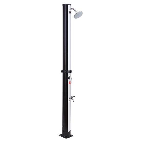 Douche solaire MOOREA noire et argent 18L - HAPPY GARDEN - Imagen 1