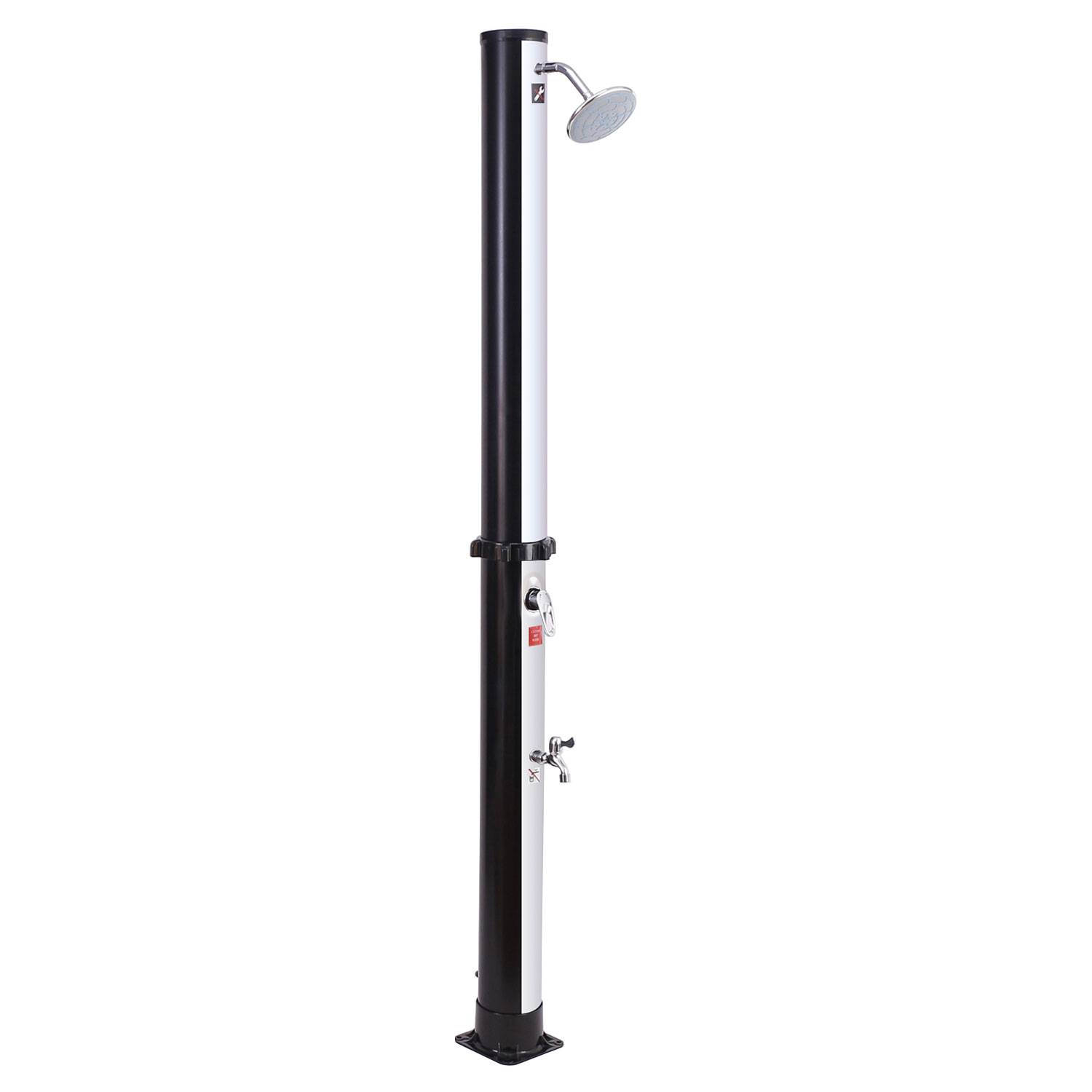 Douche solaire MOOREA noire et argent 18L - HAPPY GARDEN - Imagen 1