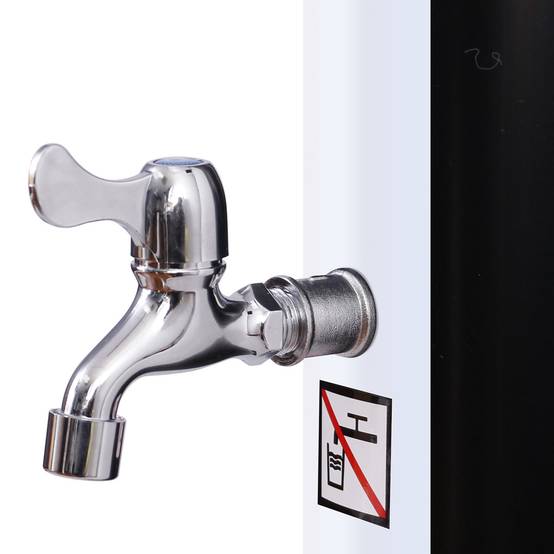 Douche solaire MOOREA noire et argent 18L - HAPPY GARDEN - Imagen 5