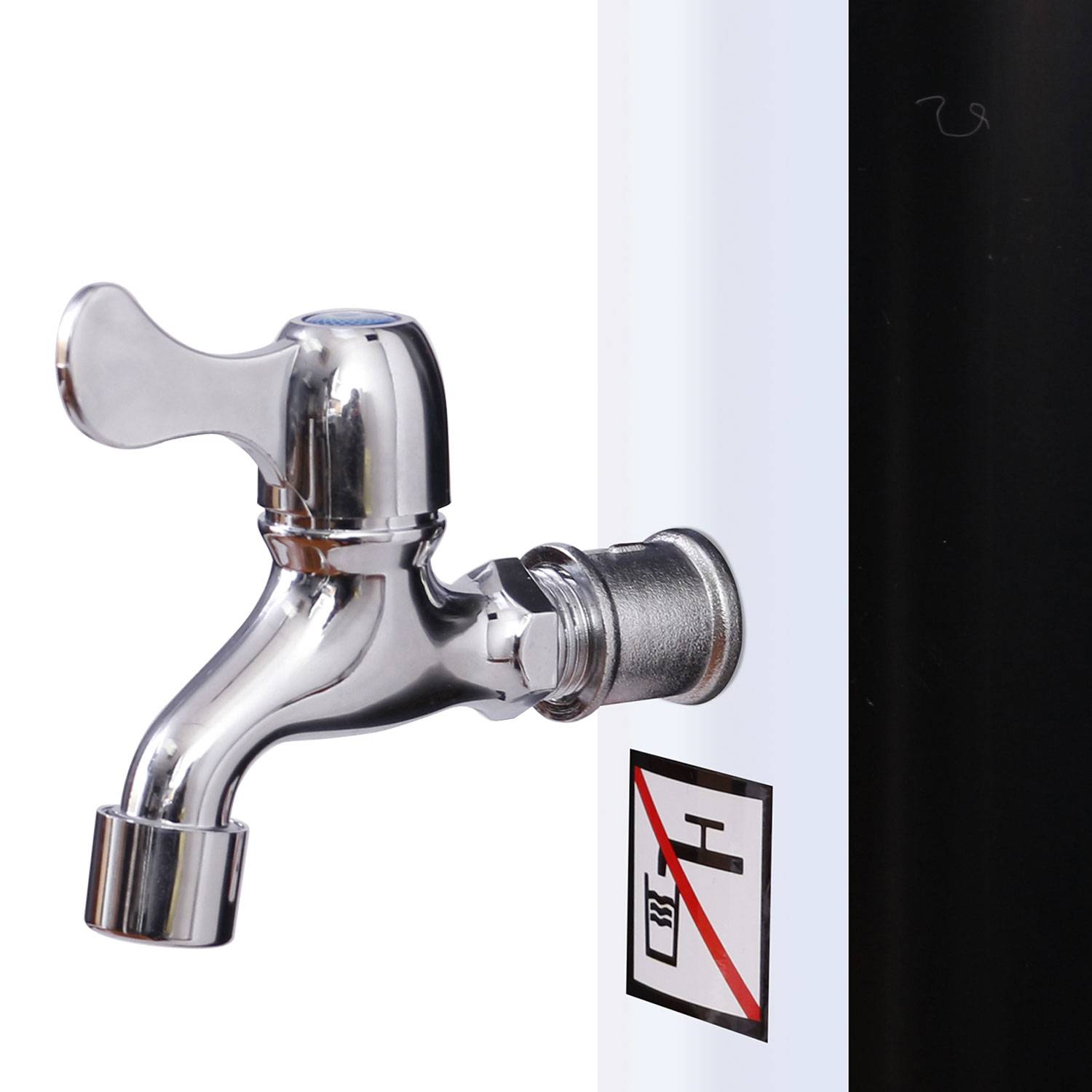 Douche solaire MOOREA noire et argent 18L - HAPPY GARDEN - Imagen 5