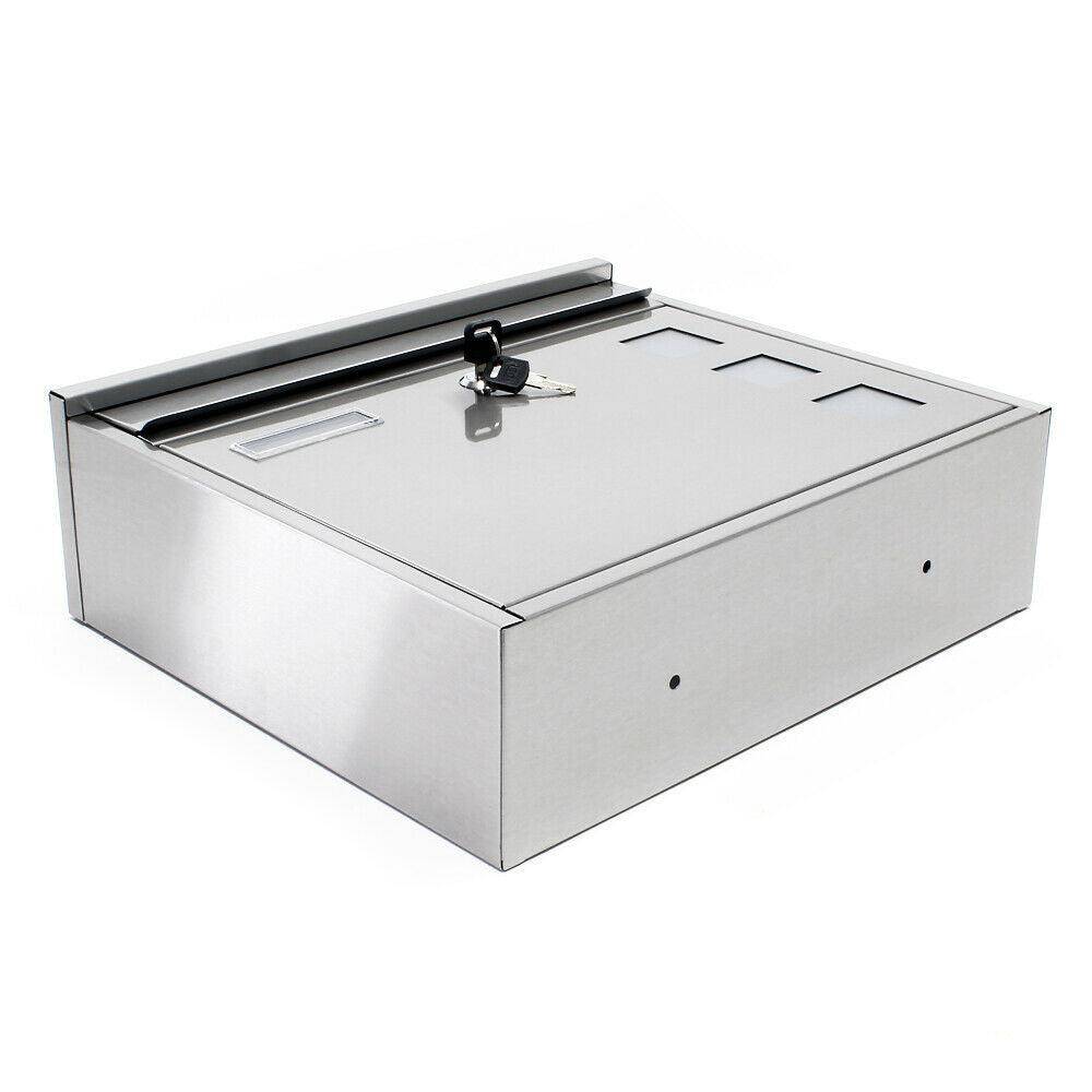 Helloshop26 - Boite aux lettres design boite postale murale acier inoxydable - Imagen 5