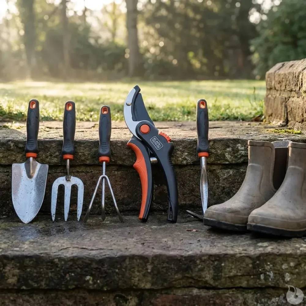 Sécateur Black&Decker® 20cm - Coupe précise et ergonomique - Image 9