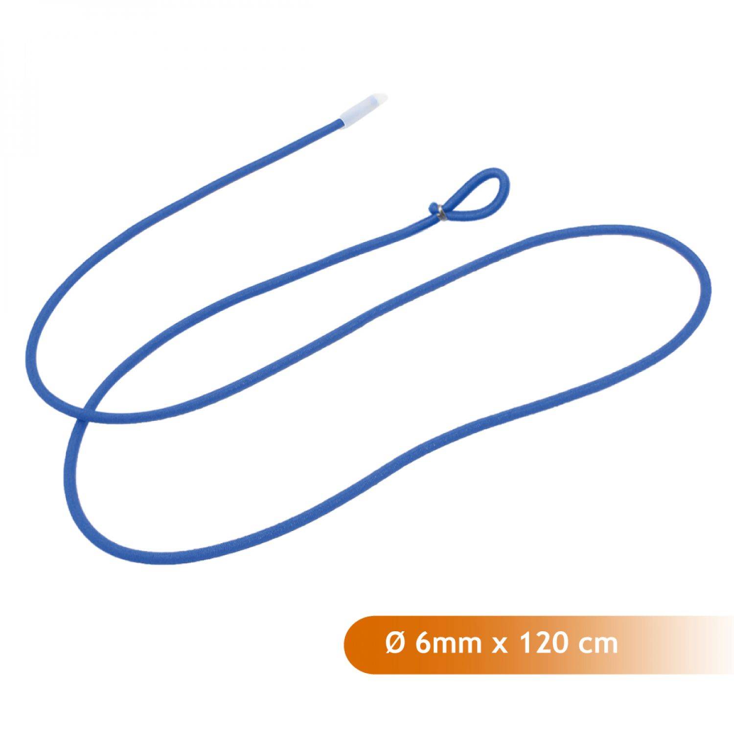 Linxor - Lot de 10 tendeurs cabiclic - 1 embout et 1 boucle - 120 cm - Bleu - Linxor - Imagen 2