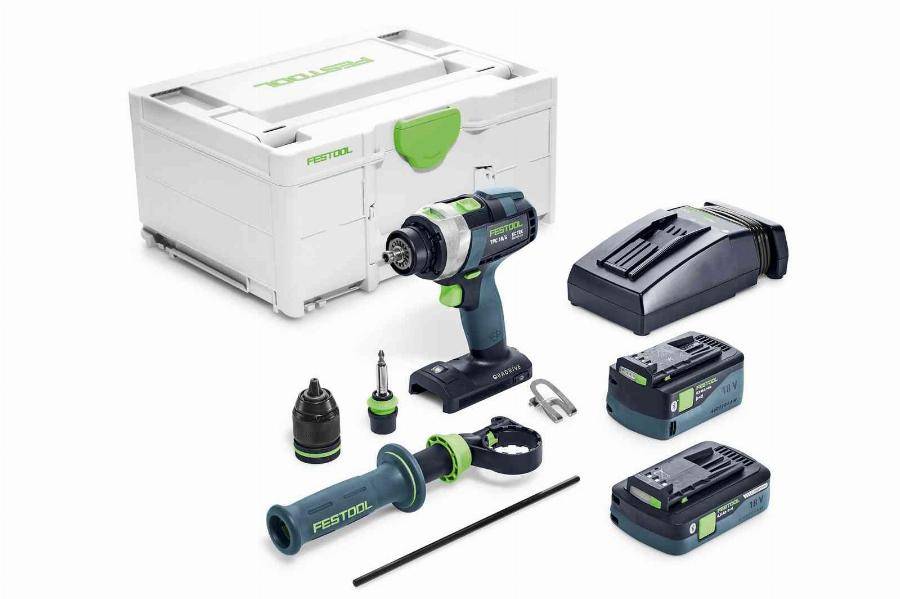 Festool - Perceuse-visseuse à percussion sans fil TPC 18/4 5,2/4,0 I-Plus Quadrive FESTOOL - 575605 - Imagen 1